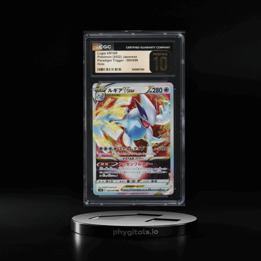 2022 Pokemon Japanese SWSH Paradigm Trigger Lugia VSTAR #80 CGC 10 PRISTINE