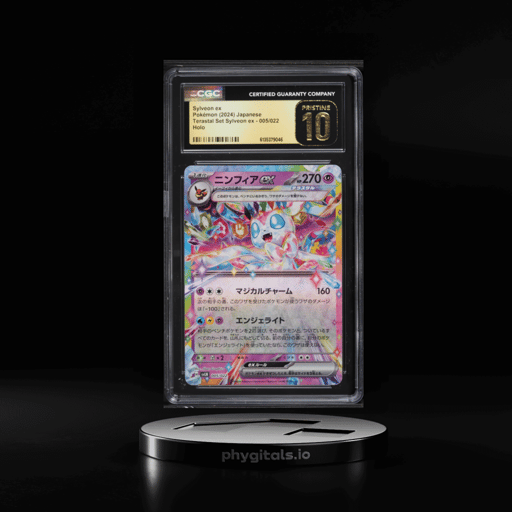 2024 Pokemon Japanese Scarlet & Violet Terastal Set ex Holo Sylveon ex #5 CGC 10 PRISTINE