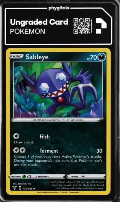 2020 Sableye Vivid Voltage #105