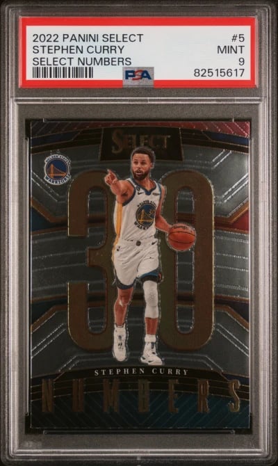 2022 PANINI SELECT SELECT NUMBER