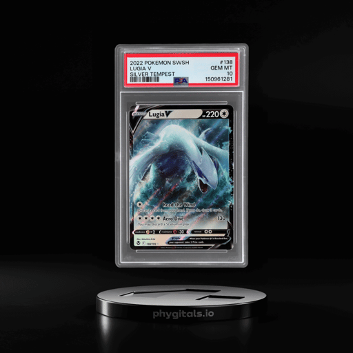 2022 Pokemon Sword and Shield Silver Tempest Lugia V #138 PSA 10
