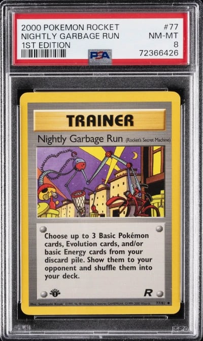 2000 POKEMON ROCKET 1ST EDITION 