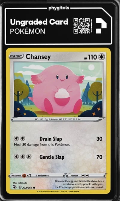 2021 Chansey Fusion Strike #202