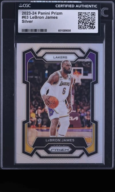 2023 Panini Prizm Silver LeBron 