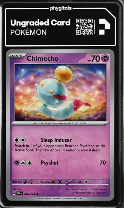 2024 Chimecho Paldean Fates #030