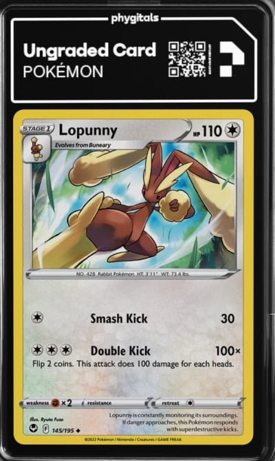 2022 Lopunny Silver Tempest #145