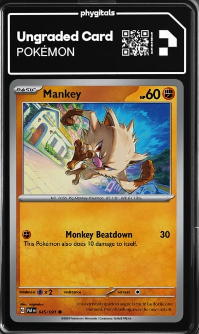 2024 Mankey Paldean Fates #045