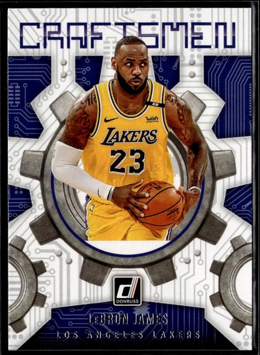 2021 LeBron James #3 Donruss Craftsmen
