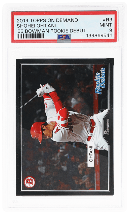 2019 Topps On Demand 1955 Bowman Rookie Debut Shohei Ohtani #R3 /217 PSA 9