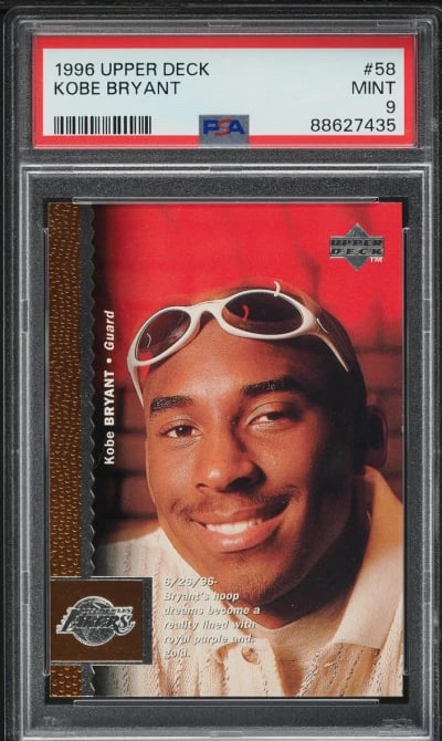 1996 Upper Deck Basketball Kobe 