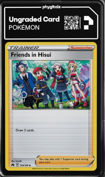 2023 Friends in Hisui Crown Zenith #130