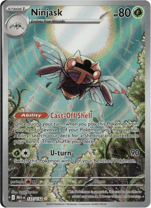 2025 Ninjask #137 Mega Evolution