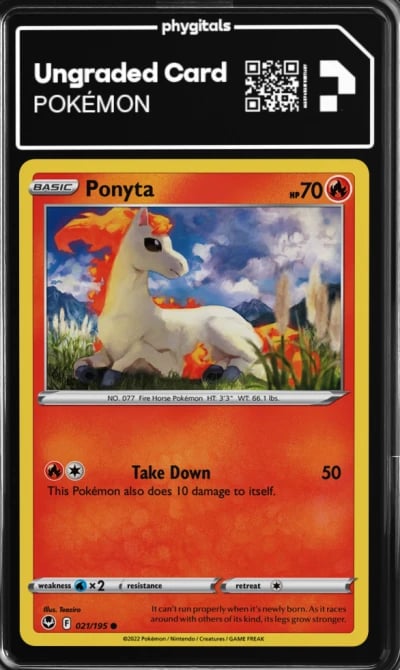 2022 Ponyta Silver Tempest #021