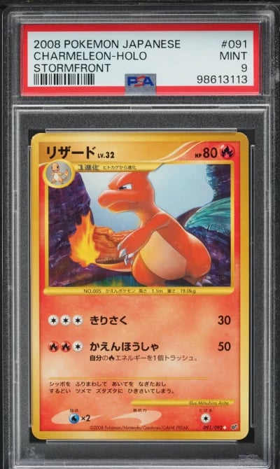 2008 Pokemon Japanese Stormfront
