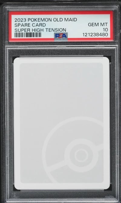 2023 Pokemon Japanese Old Maid Super High Tension Spare Card PSA 10 GEM MINT