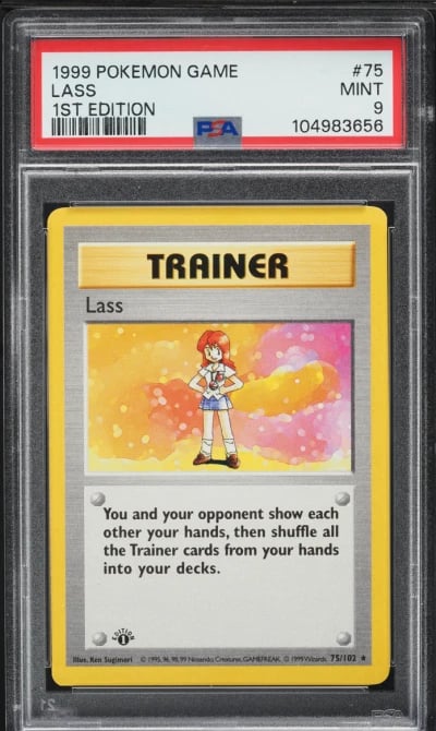 1999 Pokemon Base Set Shadowless