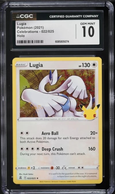 2021 Pokemon Sword & Shield Cele