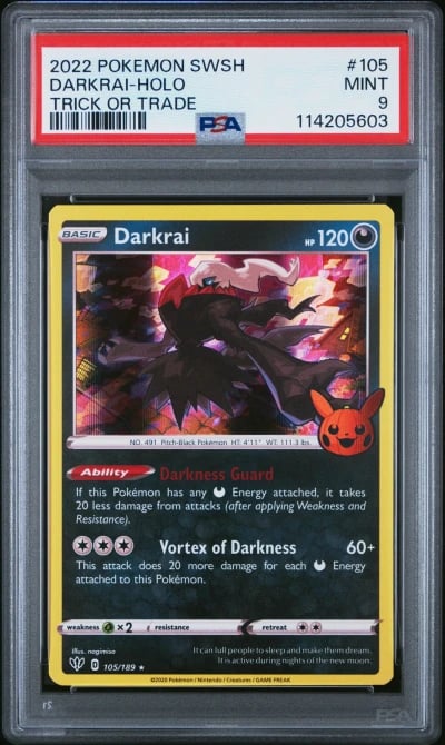 2020 POKEMON SWORD & SHIELD DARK