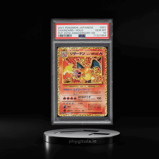 2021 Pokemon Japanese Sword & Shield 25th Anniversary Promo Holo Charizard #1 PSA 10 GEM MINT