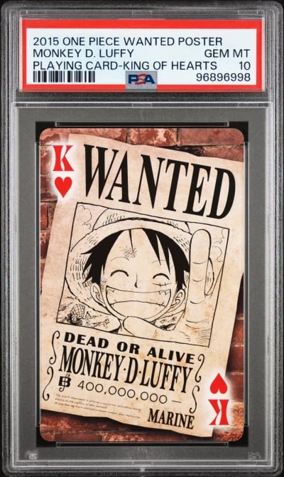 2015 ONE PIECE WANTED POSTER PLA
