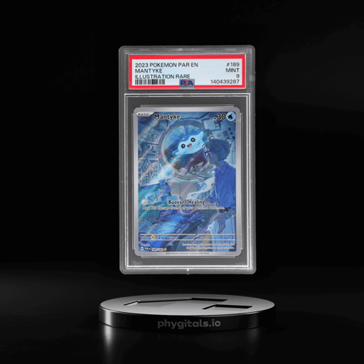2023 Pokemon Scarlet and Violet Paradox Rift Illustration Rare Mantyke #189 PSA 9