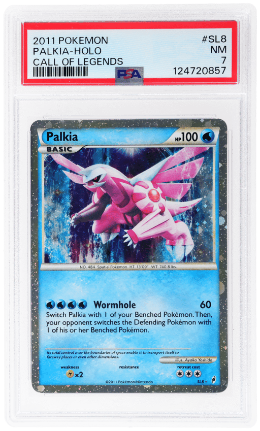 2011 Pokemon Call of Legends Holo Palkia #SL8 PSA 7