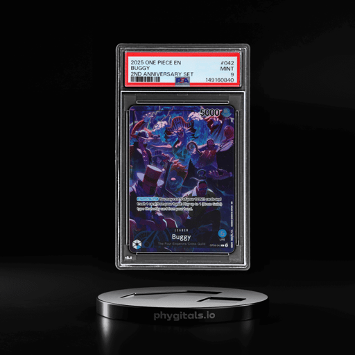 2025 One Piece Promo 2nd Anniversary Set Buggy #OP09-042 PSA 9