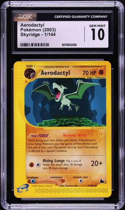 2003 Pokemon Skyridge Aerodactyl