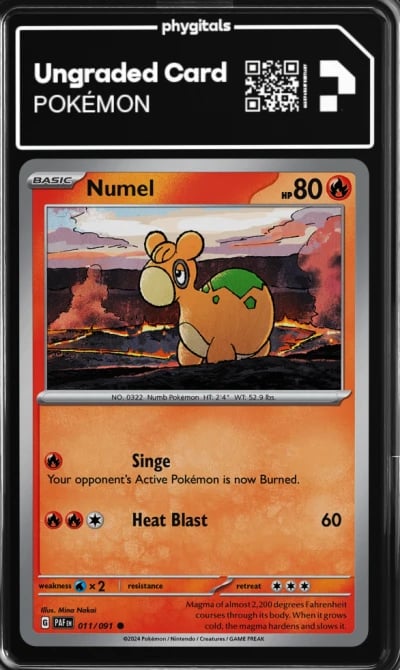 2024 Numel Paldean Fates #011