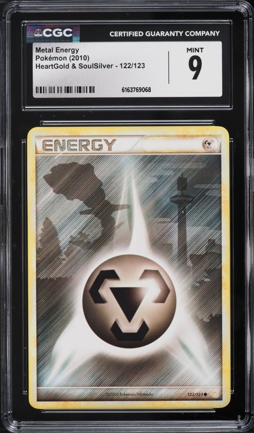 2010 Pokemon HeartGold & SoulSilver Metal Energy #122 CGC 9 MINT