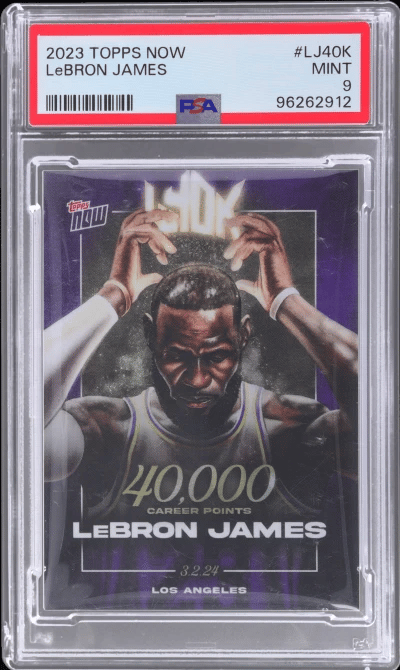 2023 Topps Now 40000 Career Poin