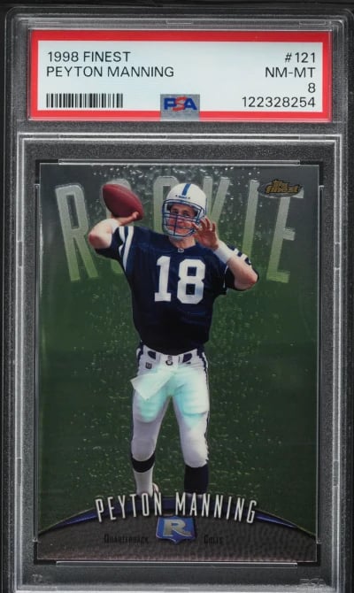 1998 Finest Football Peyton Mann