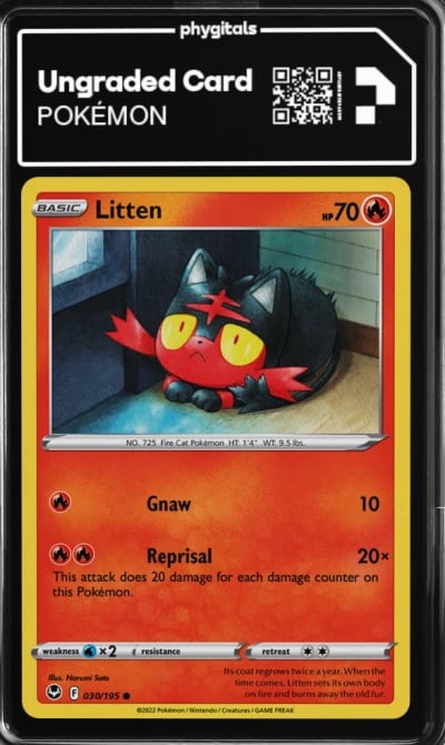 2022 Litten Silver Tempest #030