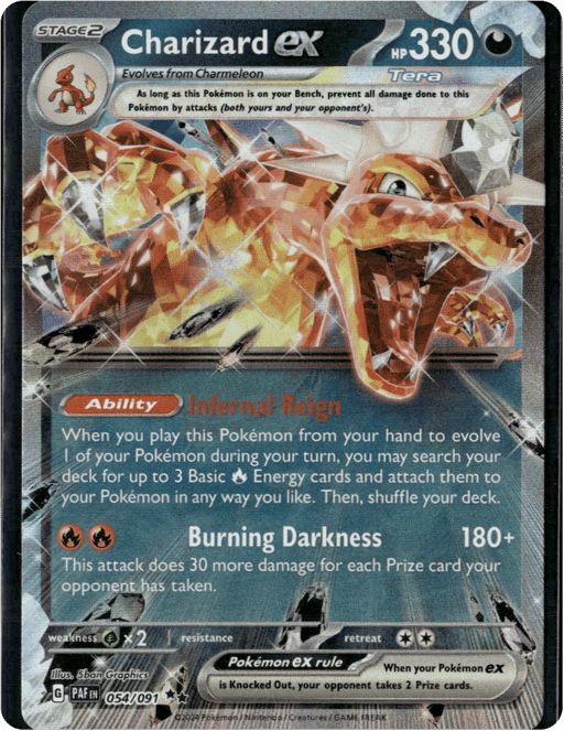 2024 Charizard ex #54 Paldean Fates