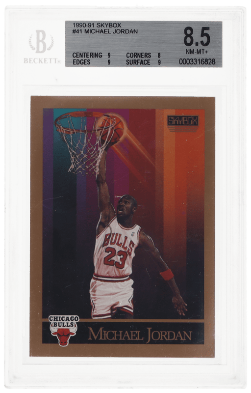 1990 Skybox Michael Jordan #41 BGS 8.5