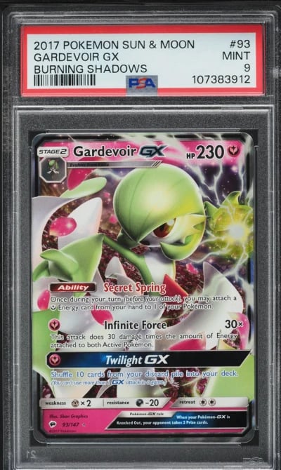 2017 Pokemon Sun & Moon Burning 