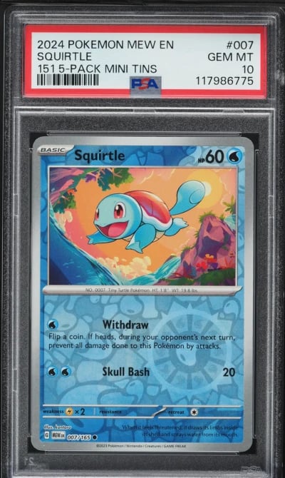 2024 Pokemon Mew En-151 5 Pack M