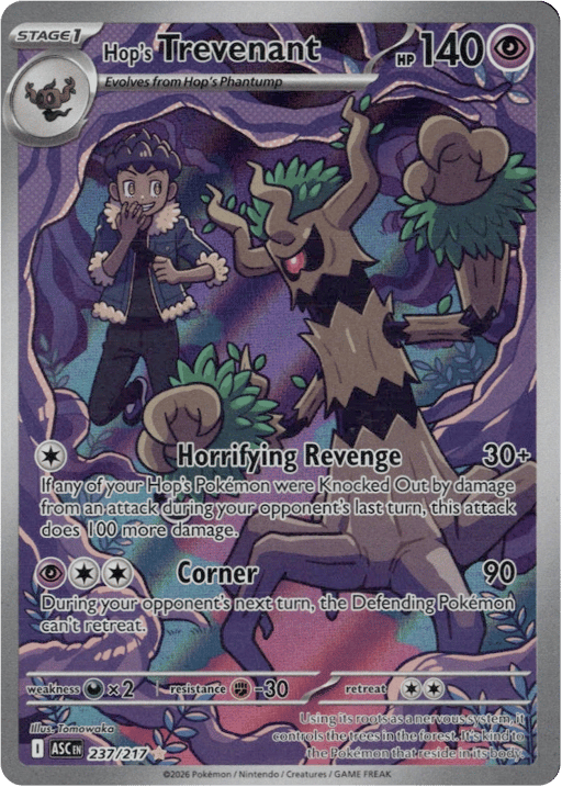 2026 Hop's Trevenant #237 Ascended Heroes