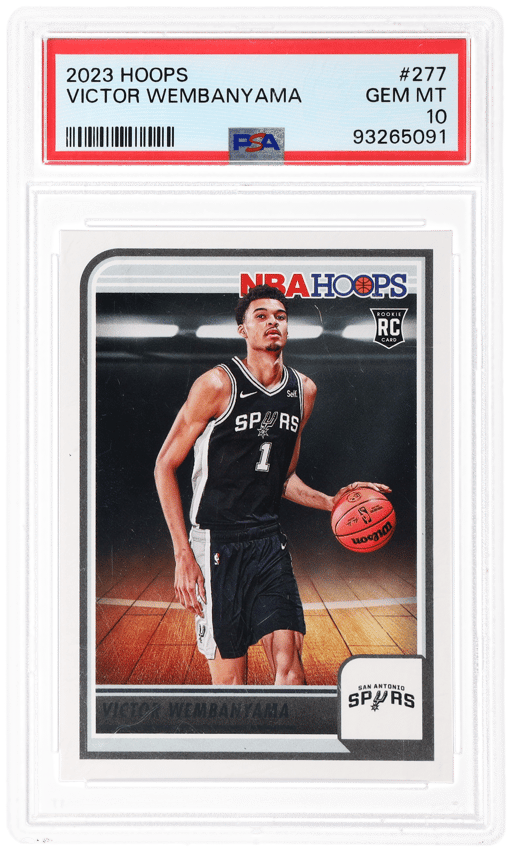 2023 Hoops Victor Wembanyama #277 PSA 10