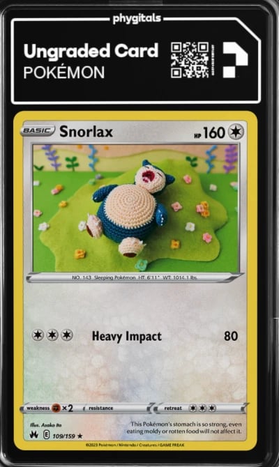 2023 Snorlax Crown Zenith #109
