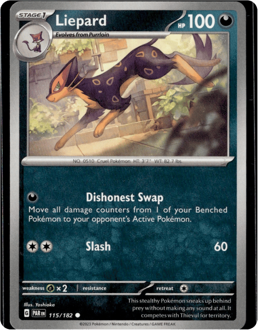 2023 Liepard #115 Paradox Rift