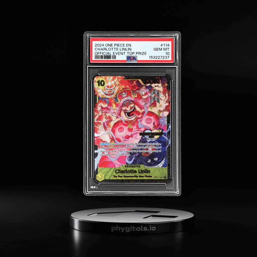 2024 One Piece Promo Championship Top Prize Charlotte Linlin #OP03114 PSA 10