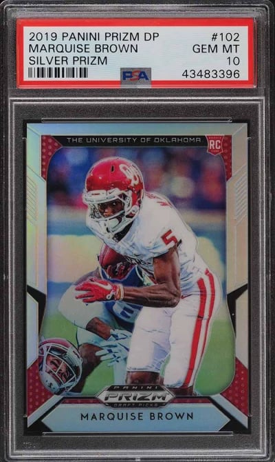 2019 Panini Prizm Draft Silver M
