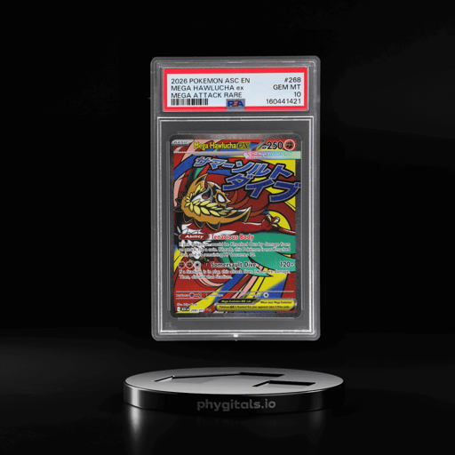 2026 Pokemon Ascended Heroes Mega Attack Rare Mega Hawlucha Ex #268 PSA 10