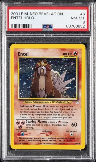 2001 POKEMON NEO REVELATION #6 E