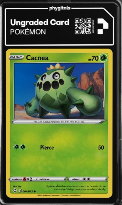 2021 Cacnea Shining Fates #004