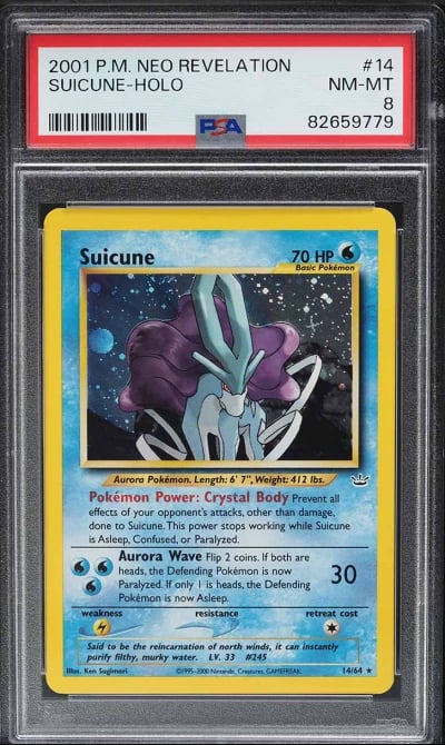 2001 Pokemon Neo Revelation Holo