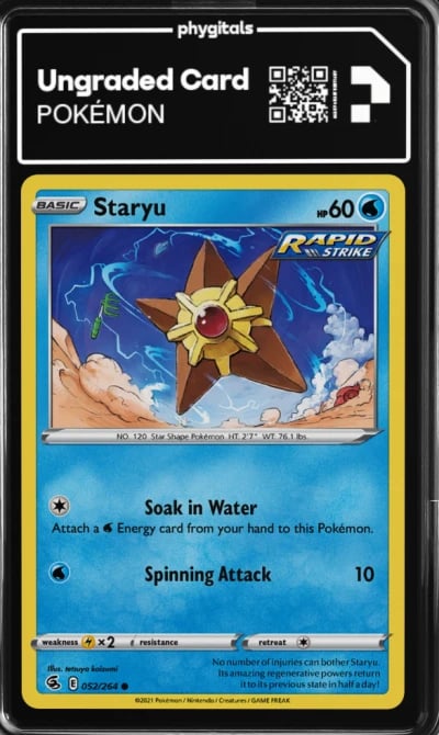 2021 Staryu Fusion Strike #052