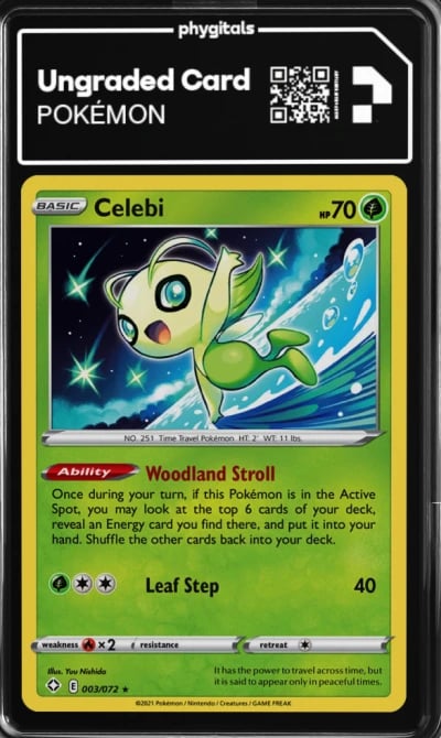 2021 Celebi Shining Fates #003
