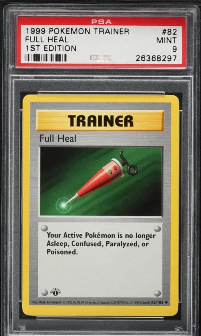 1999 Pokemon Base Set Shadowless